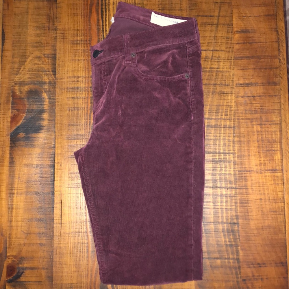 Rag & Bone corduroy pants,size 29